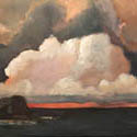 Islands in the Sky, Acrylic on canvas, 30 x 48